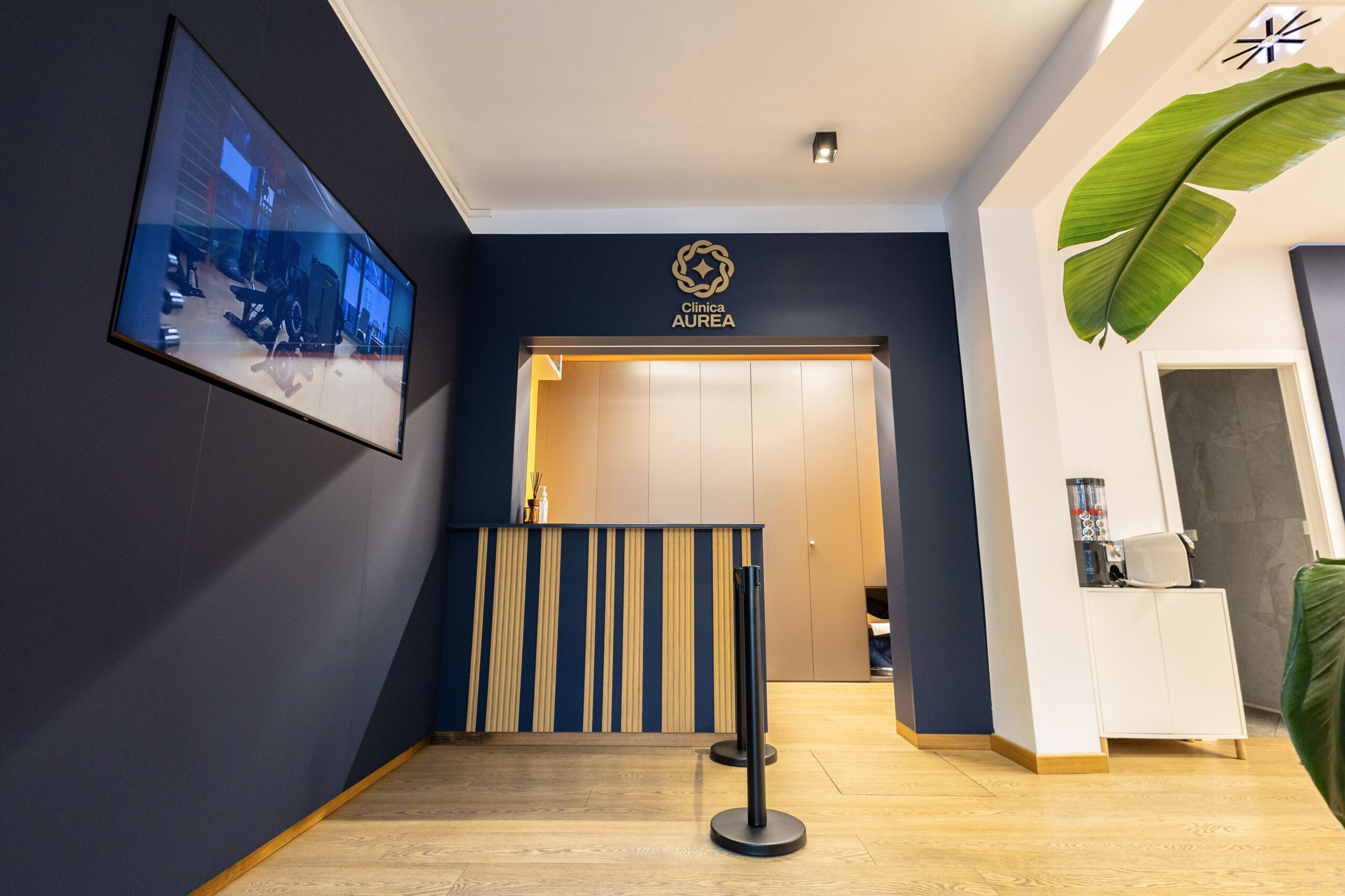 Modern high-end medical facility interior